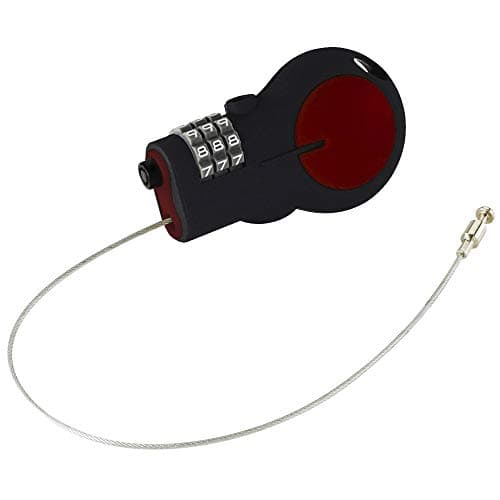 Lewis N. Clark Lewis N. Clark TSA Cable Lock, 30-Inch Retractable Cable
