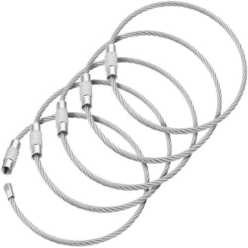 BlueCosto BlueCosto Stainless Steel Wire Loops, 5-Pack
