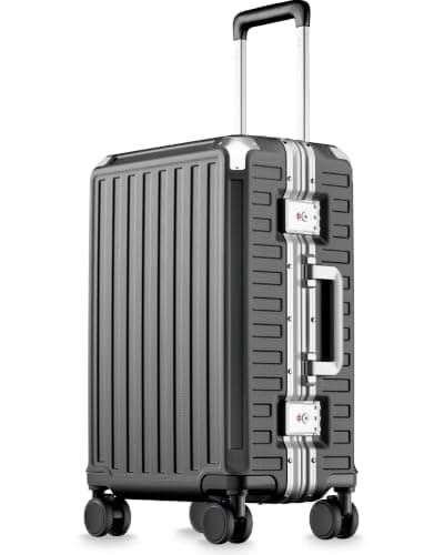 LUGGEX LUGGEX Zipperless Carry-On with Aluminum Frame, 20-Inch
