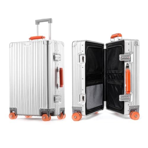 LUGMST LUGMST 20-Inch All-Aluminum Zipperless Carry-On
