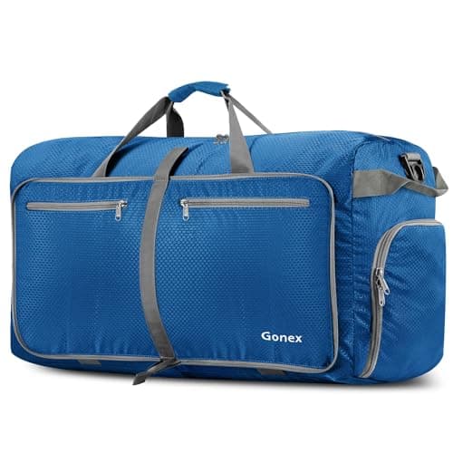 Gonex Gonex 60L Foldable Travel Duffle with Shoe Compartment