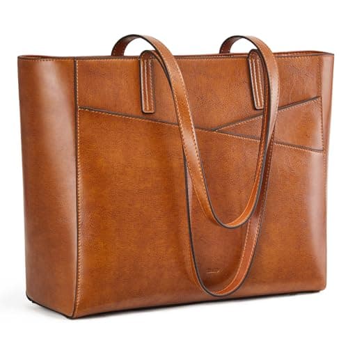 Kattee Kattee Leather Travel Tote
