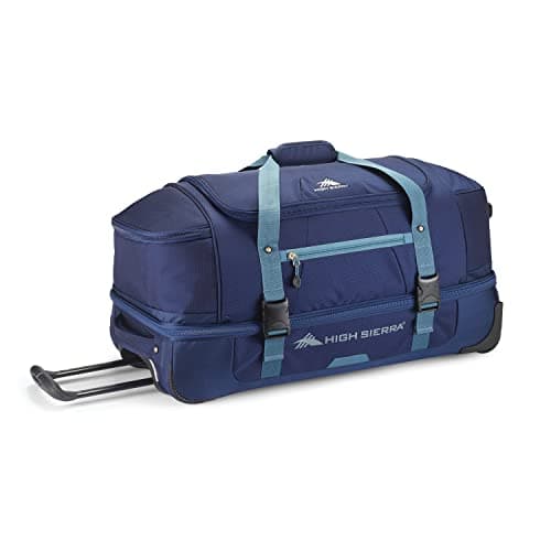 High Sierra High Sierra Fairlead Drop-Bottom Wheeled Duffel, 28-Inch