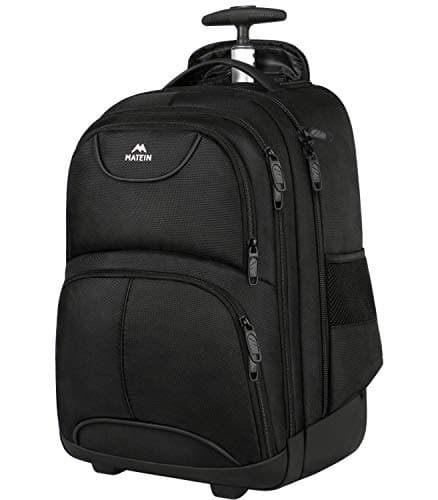 MATEIN MATEIN Wheeled Backpack, 18-Inch Laptop Backpack with Wheels