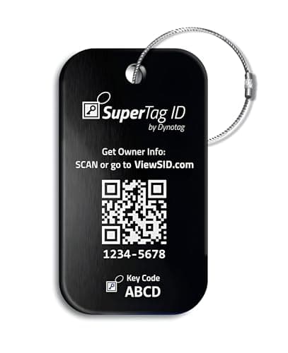 Dynotag Dynotag Sentry Series Smart Metal Luggage Tag